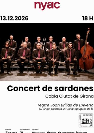 La Cobla Ciutat de Girona porta el concert de Nadal a L’Avenç