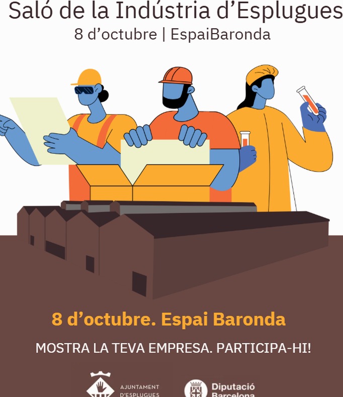 Esplugues celebra el 8 d'octubre la segona Fira de l'Ocupació amb el primer Saló de la Indústria