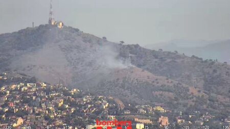 Controlat l’incendi de Collserola a Esplugues, el tercer en un mes