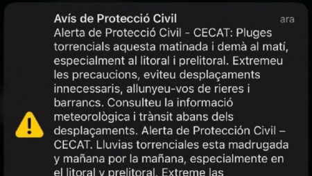 Alerta per pluges intenses a Esplugues: consells per als veïns