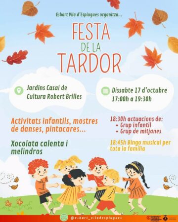 L’Esbart Vila d’Esplugues celebra la Festa de la Tardor aquest dissabte
