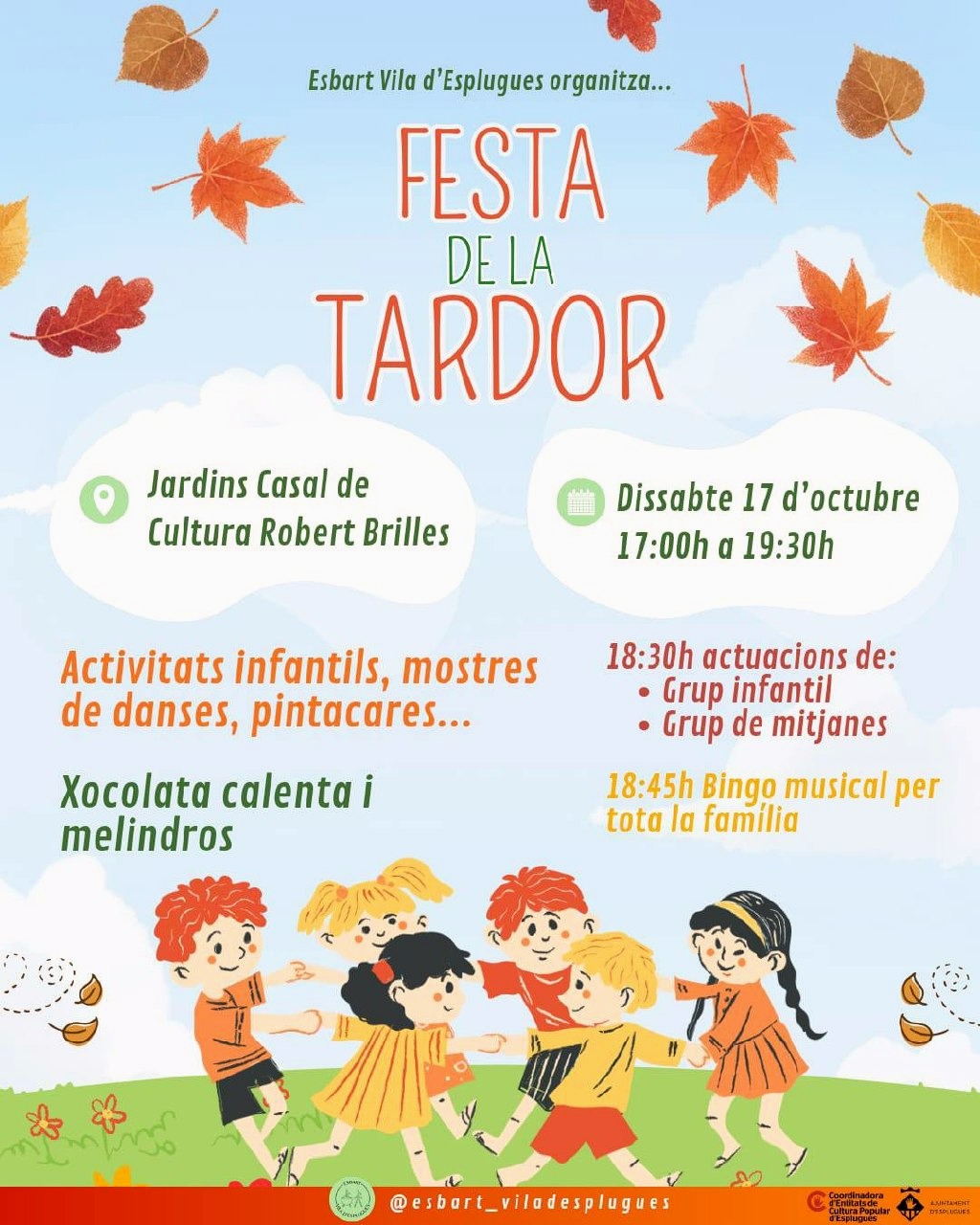 L'Esbart Vila d'Esplugues celebra la Festa de la Tardor aquest dissabte
